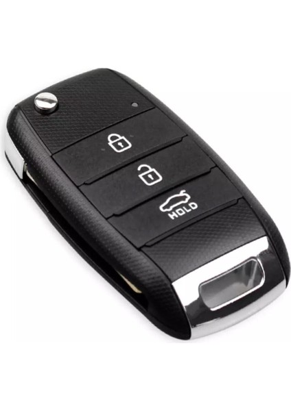 Kia Sorento-Sportage-Ceed-Cerato Sustalı 3 Buton Anahtar Kumanda Kabı