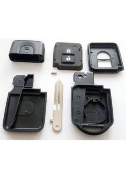 Nissan Qashqai Micra Note Smart Kumanda Kabı Anahtar Kabı 2 Buton 1.ci Kalite Üründür modelleri