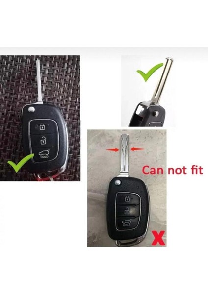 Lüx Hyundai I20 I10 IX35 Uyumlu Elantra Tucson Sustalı Nano Anahtar Kılıfı 1.ci Kalite fiyatları