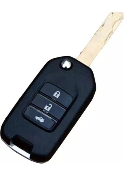 Honda Civic Crv Fc5 Hrv Sustalı Silikon Anahtar Kılıfı 1 Adet Siyah Renk fiyatları