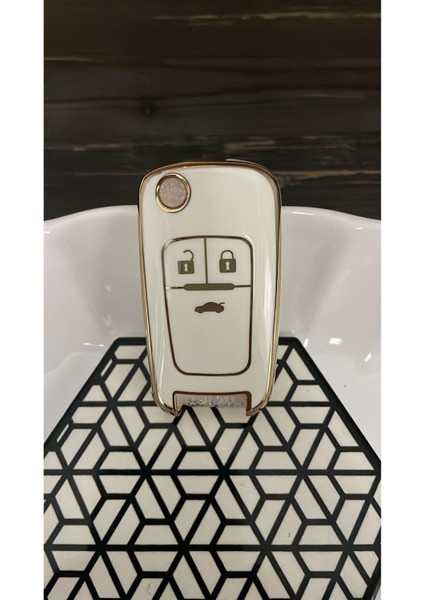 Opel Astra J,insignia,corsa D,vectra C,mokka,adam,vb.nano Yüksek Kalite Silikon Kılıf Beyaz