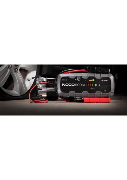 Noco Genius GB150 12V 3000AMP Ultrasafe Lityum Akü Takviye + Powerbank + LED Lamba indirimleri