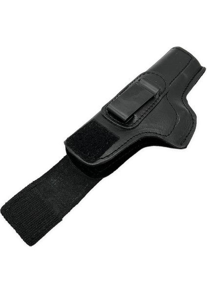 Cırtlı Maşalı Napa Deri Tabanca Kılıfı Glock 43 modelleri