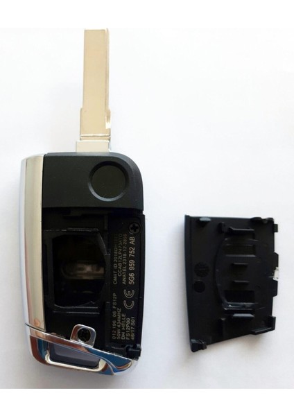 Volkswagen Golf 7 Uyumlu Sustalı Kumanda Kabı Anahtar Kabı 3 Buton HU66 Uçlu fırsatları