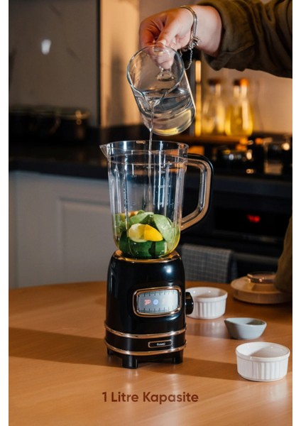 Kişisel Blender Seti Öğütücülü Smoothie Şişeli Blender 1,0 Litre Blendir Seti FR-BL01 Retroblend fiyatları