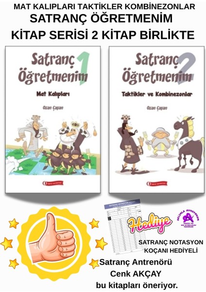 Satranç Öğretmenim Kitap Seti