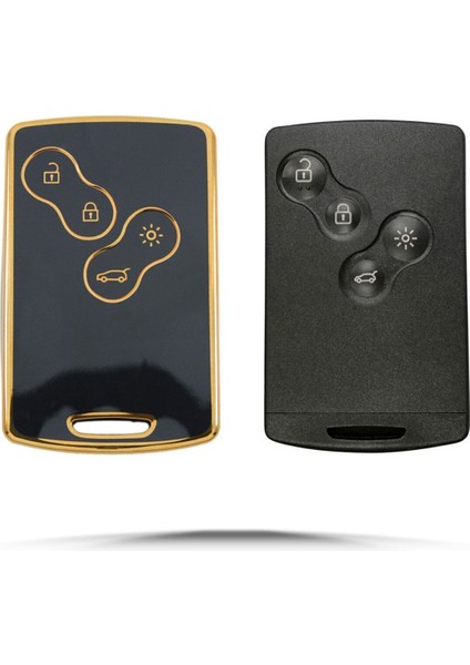 Renault Clio4 Megane 3 Fluence Nano Anahtar Kılıfı Sadece Anahtarsız Çalıstırma Için Uyumludur Siyah fiyatları