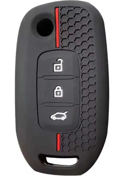 Renault Megane4 Clio5 Captur ve Koleos Taliant Express Sustalı Petek Desenli Anahtar Kılıfı fiyatları