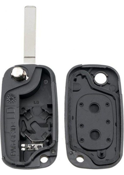 Renault Clio 3 Sustalı 2 Buton Araba Kumanda Boş Kap Otomobil Anahtar Kabı 1.ci Kalite fiyatları