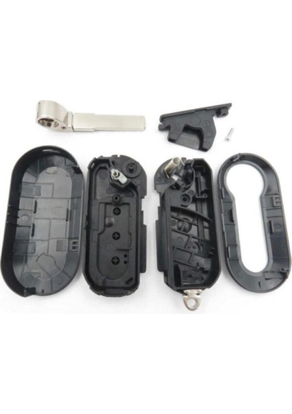 Lüx 1.sınıf Doblo Linea Albea Punto Uyumlu 3 Tuşlu Kumanda Kabı , Fiat Anahtar Kabı , Anahtarlık fırsatları