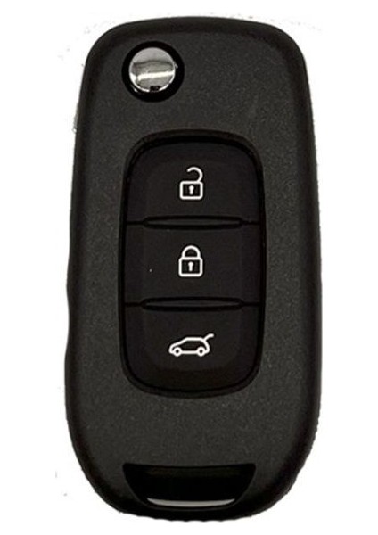 Lüx Renault Taliant Express 3 Buton Sustalı Oto Anahtar Kumanda Kabı 1.ci Kalite
