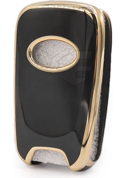 Lüx Hyundai I10 I20 I30 IX25 IX35 Sustalı 3 Buton Nano Anahtar Kılıfı Siyah Gold Altın Renk fiyatları