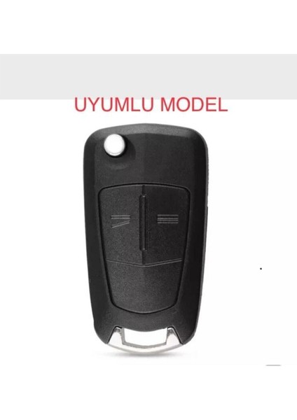 Opel Astra H Corsa D Uyumlu Anahtar Silikon Kılıfı 2 Tuşlu Model Siyah Renk 1.ci Kalite fiyatları