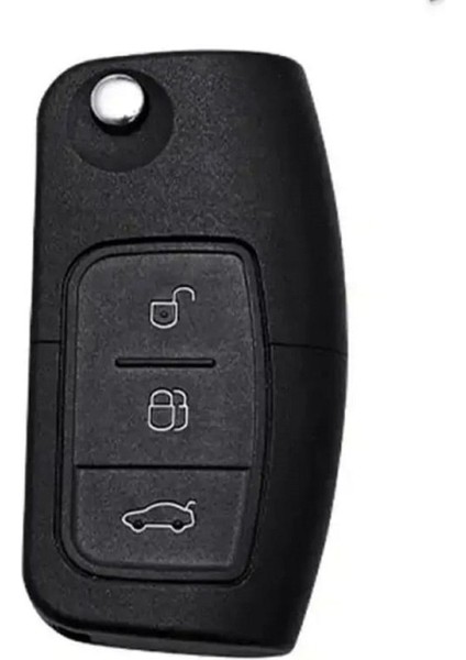 Lüx Ford Focus,fiesta,mondeo,cmax,courier Nano Yüksek Kalite Anahtar Kılıfı 3 Buton Beyaz Gümüş Renk fiyatları