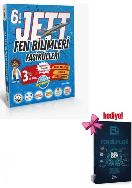 6. Sınıf Jett Fen Bilimleir Fasikülleri + Fen Bil