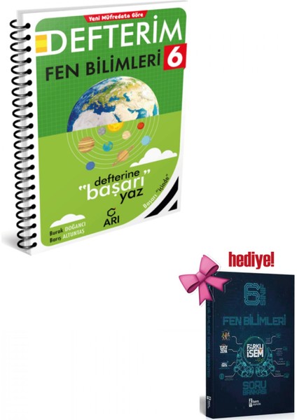 Arı 6 Sınıf Fenito Fen Bilimleri Defterim + Fen Bilimleri Soru He
