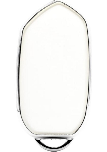 Togg T10X 3 Tuşlu Smart Nano Koruma Anahtar Kılıfı Beyaz Gümüş Silver Renk Yüksek Kalite fırsatları