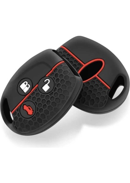 Ford Fiesta Mondeo Focus Transit Fusion 3 Buton Sustasız Petek Desenli Anahtar Kılıfı modelleri