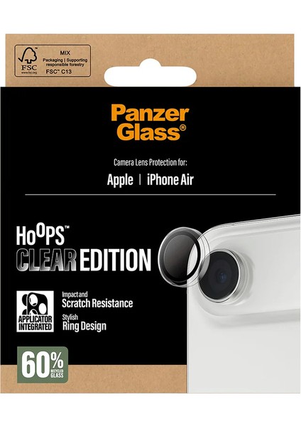 Apple iPhone 17 Air Şeffaf Kamera Lens Koruyucu (Hizalama Aparatlı) indirimleri