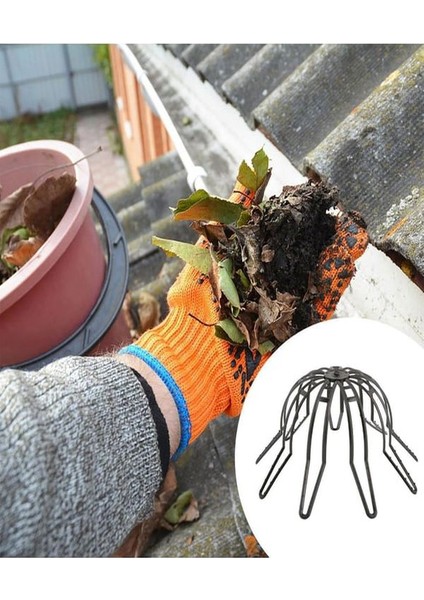 Yaprak Tutucu Gider Pislik Tutucu 2 Adet 70-100 Lük Pimaş Ahtapot Oluk Tutucu Plastik indirimleri