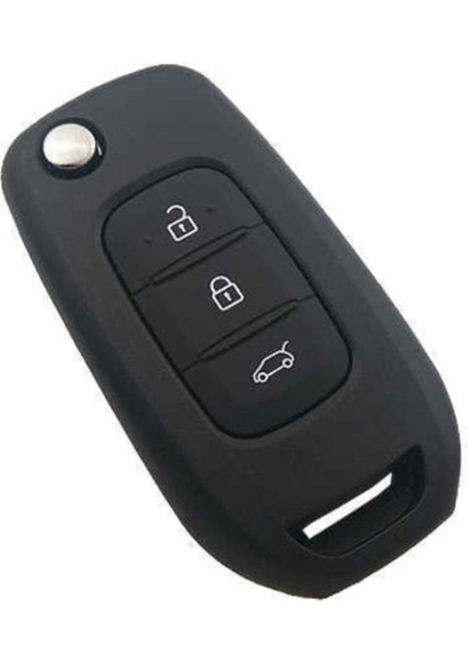 Renault Megane 4,captur,kadjar 3 Buton Sustalı Kumanda Kabı Anahtar Kabı