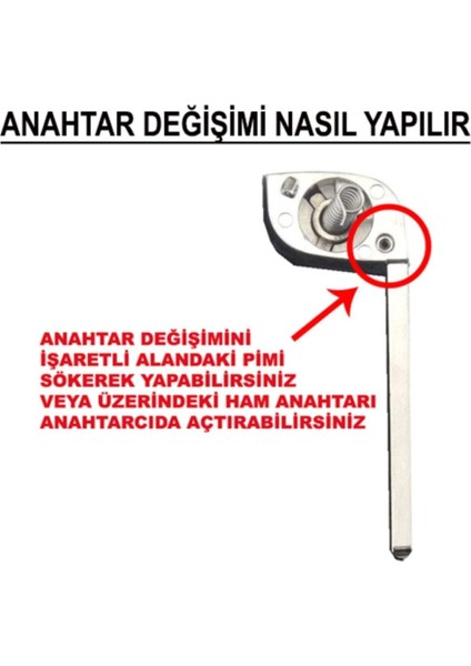 Opel Astra J - Insignia - Corsa E 2 Buton Anahtar Kabı fiyatları