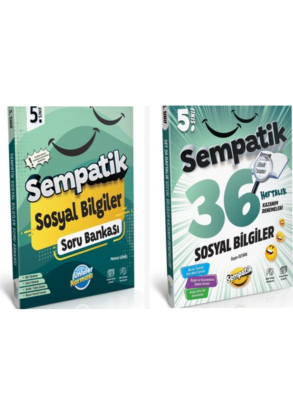 5. Sınıf Sosyal Bilgiler Soru Bankası ve Haftalık