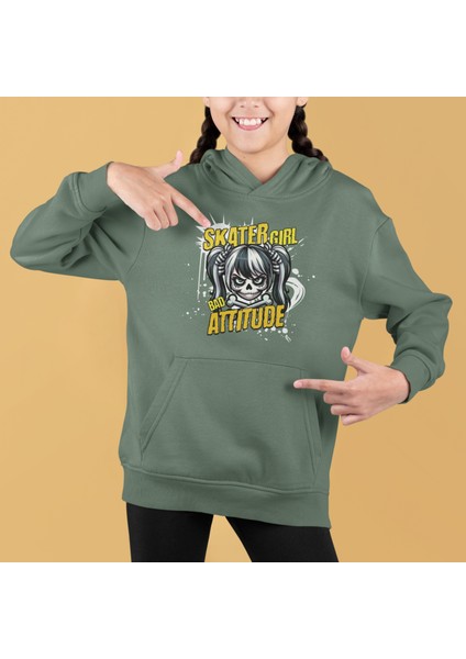 Kız Çocuk Klasik Hoodie – Dayanıklı ve Rahat Günlük Giyim