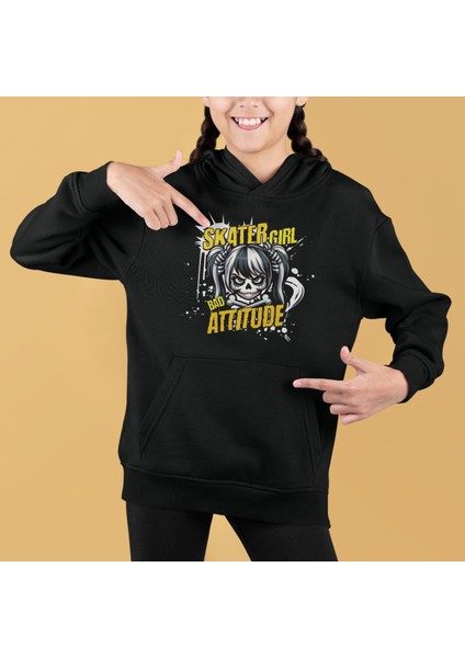 Kız Çocuk Klasik Hoodie – Dayanıklı ve Rahat Günlük Giyim