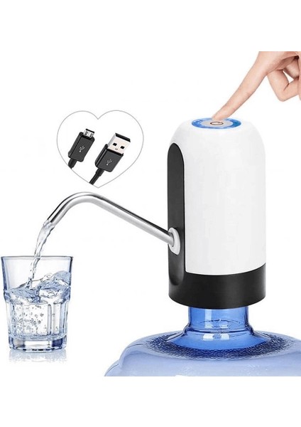 Kampta Piknikte Yazlıkta Şarjlı Damacana Otomatik Su Pompası indirimleri