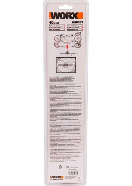 Worx WA0029 40CM WG743E Çim Biçme Makinesi Için Yedek Bıçak modelleri