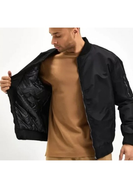 Mdb Erkek Düz Bomber Ceket Iyah fırsatları