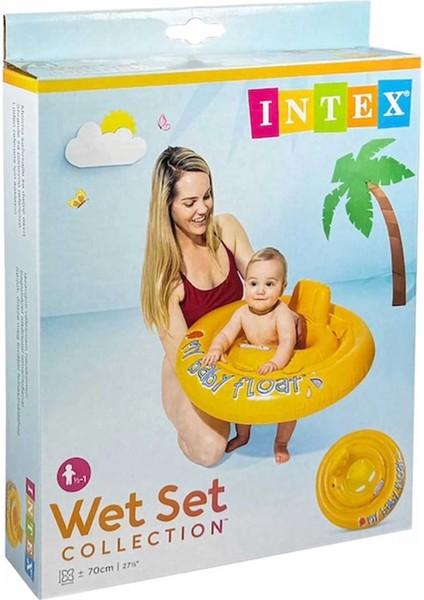 Intex Oturaklı Bebe Flotoru 70 cm 56585