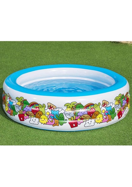 Bestway Şişme Jumbo Desenli Havuz 51122 modelleri