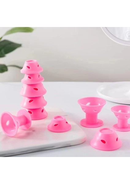 Suya Dayanıklı Yıkanabilir Silikon Maşa Saç Şekillendirici Bigudi fırsatları