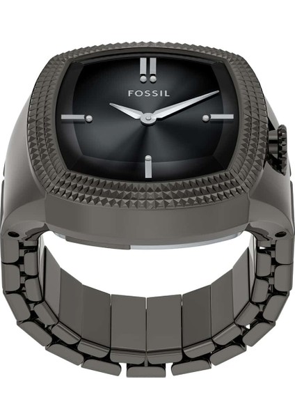 FLE1212 Nick Jonas x Fossil Machine Luxe Grey Vignette Yüzük Saat fiyatları