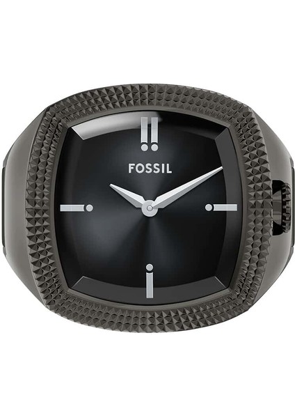 FLE1212 Nick Jonas x Fossil Machine Luxe Grey Vignette Yüzük Saat fırsatları