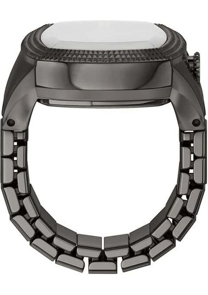 FLE1212 Nick Jonas x Fossil Machine Luxe Grey Vignette Yüzük Saat indirimleri