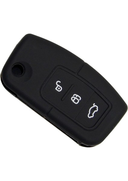 Ford Fiesta Focus Courier B-C Max Kuga Silikon Anahtar Kılıfı