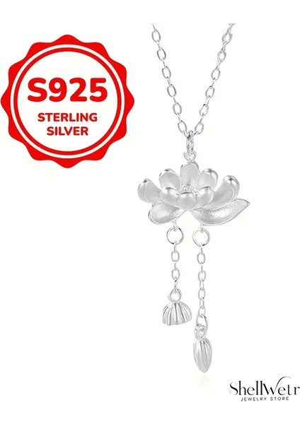 Lotus 925 Ayar Gümüş Zincir Gümüş Kolye fiyatları