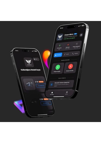 C20 Motosiklet Bluetooth Interkom Seti modelleri