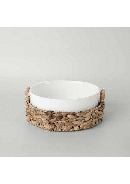 Straw Porselen 27,7X10 cm Sunum Kasesi