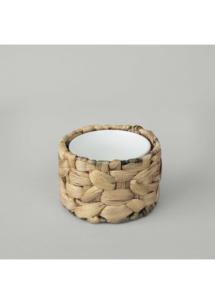 Straw Porselen 13,x9,8 cm Sunum Kasesi