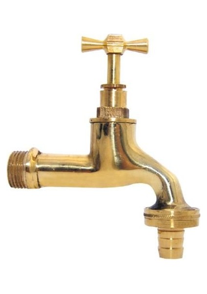 Sarı Rekorlu 1/2 Bahçe Musluk