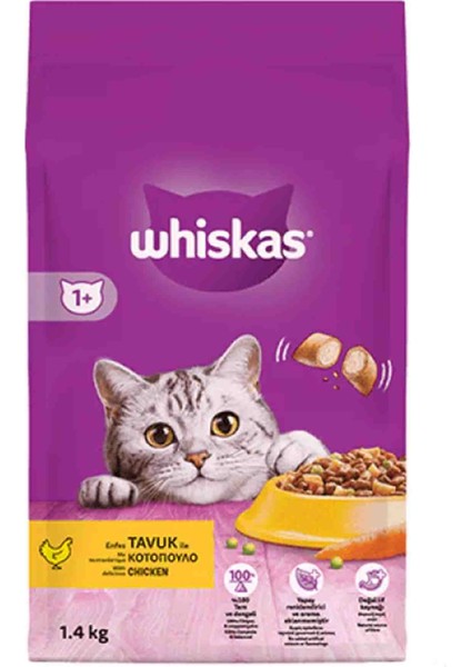 Tavuklu Yetişkin Kedi Maması 1,4kg