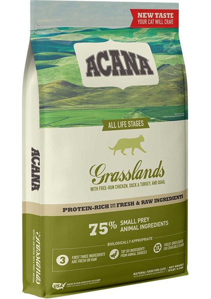Grasslands Kümes Hayvanlı Tüm Irk ve Yaşam Evreleri Için Kedi Maması 1,8kg
