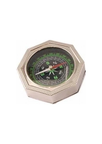 -Sekiz Köşeli Büyük Metal Pusula