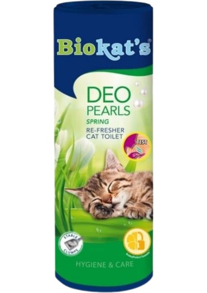 Biokats Deo Pearls Kedi Kumu Parfümü Bahar Esanslı 700GR