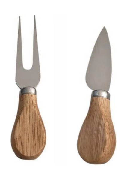 Ahşap Saplı 4 Lü Peynir Seti indirimleri