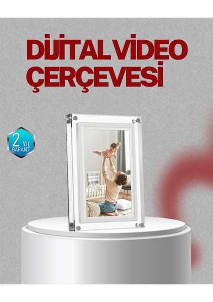 Slayt Gösterisi Özellikli 7 Inç IPS Dijital Çerçeve – Anılarınızı Hareketlendirin